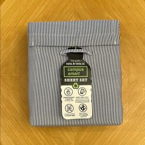 Classic Blue and White Striped Bedding Sheets